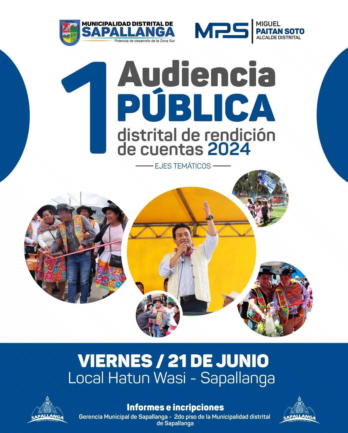 Municipalidad Distrital de Sapallanga Portal Oficial